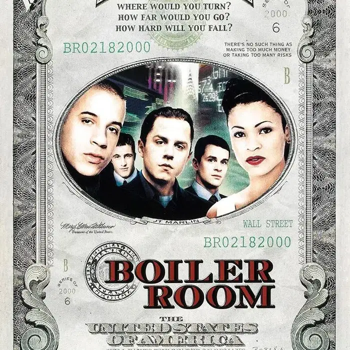 35mm 예고 영화필름 보일러 룸 Boiler Room (2000)