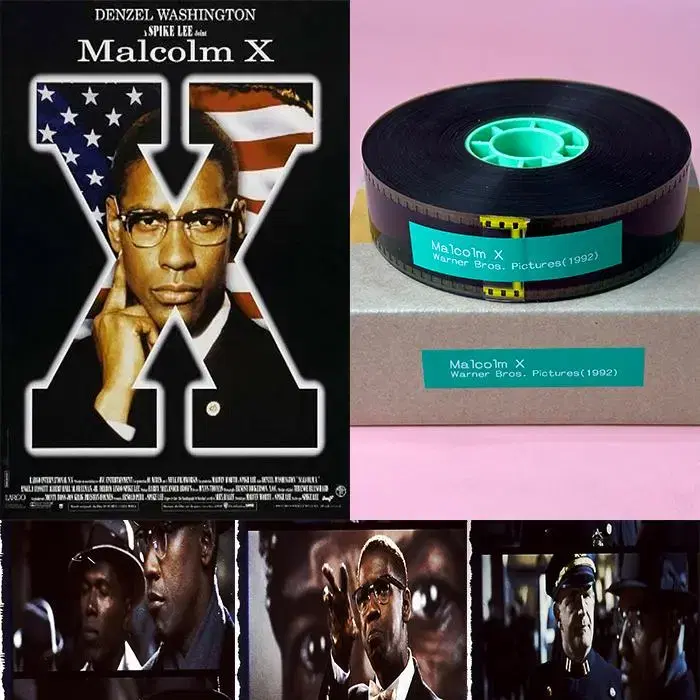 35mm 예고 영화필름 말콤 엑스 Malcolm X (1992)