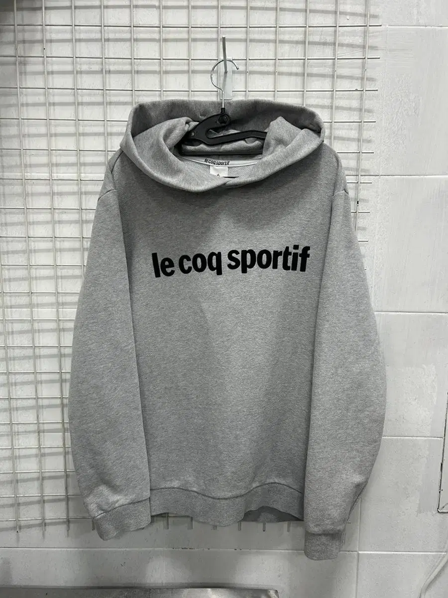 [Le Coq] Men's Logo Hoodie 100% Cotton