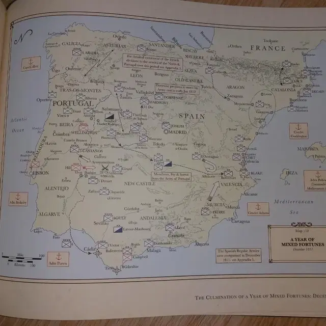 The Peninsular War Atlas(Revised)