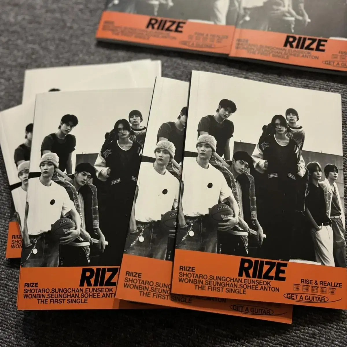 라이즈 앨범 현물 겟어기타 메모리즈  Riize 일본 앨범 라이즈 앨범