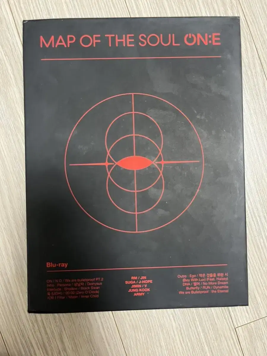 Bangtan Mapsol blu-ray Map of the Soul