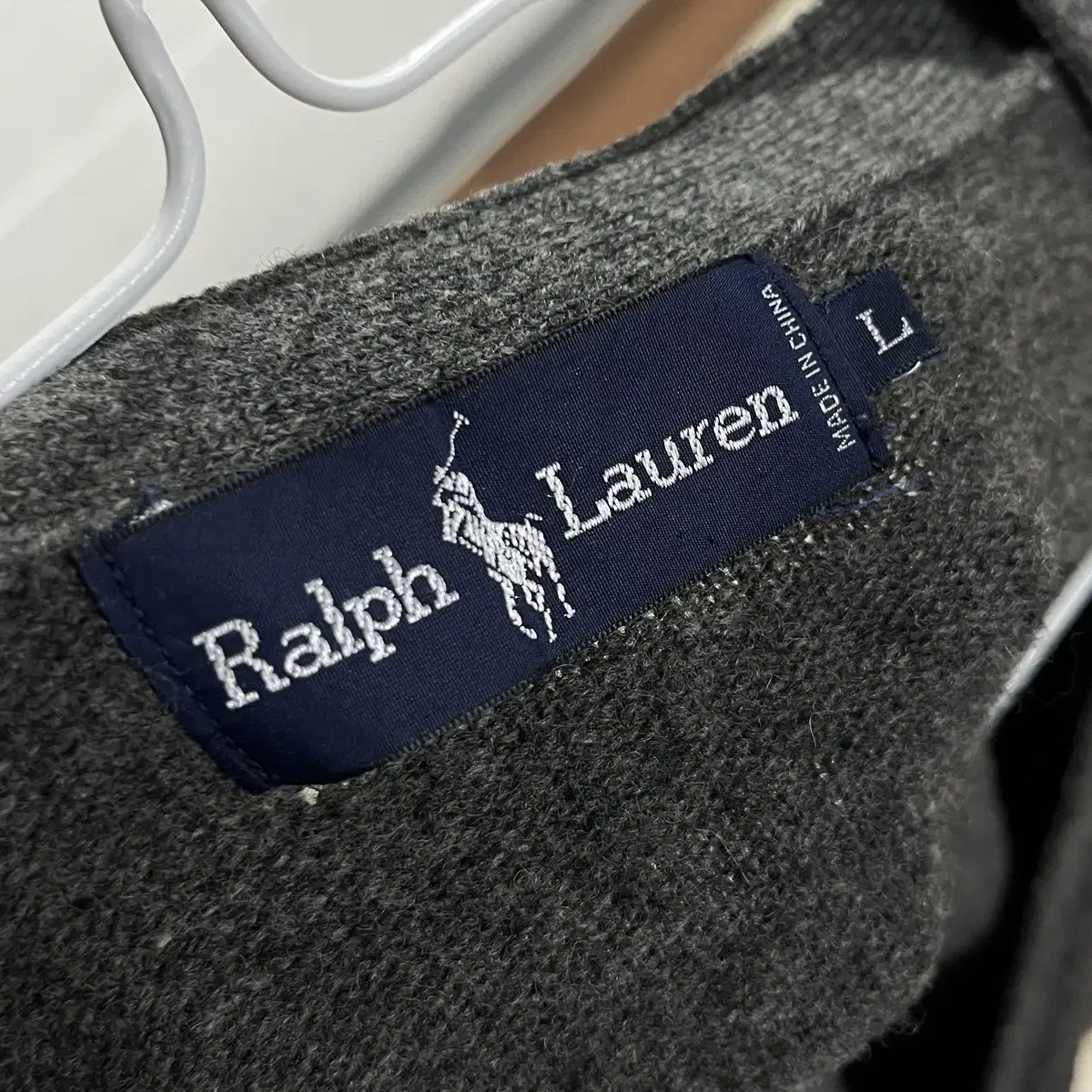 POLO RALPH LAUREN 90's wool cardigan