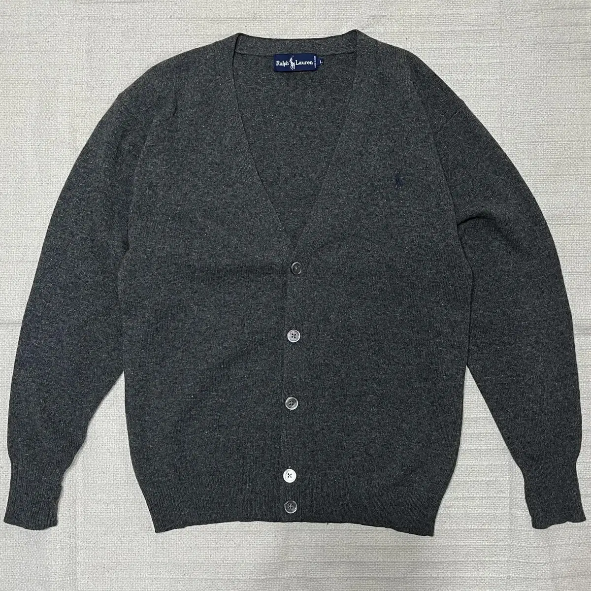 POLO RALPH LAUREN 90's wool cardigan