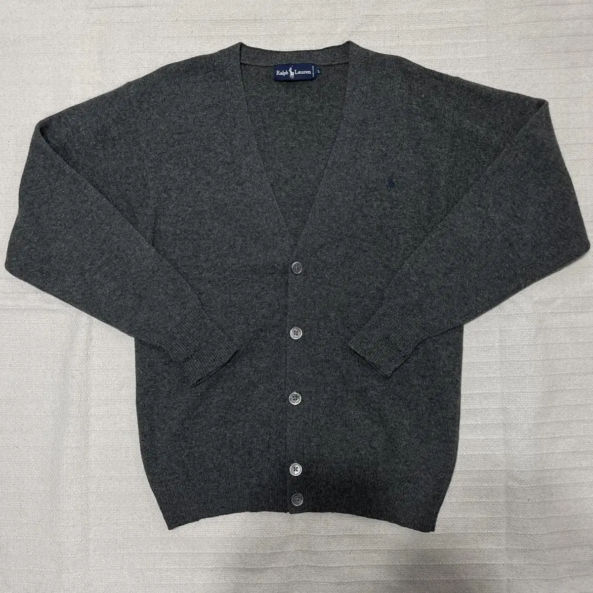 POLO RALPH LAUREN 90's wool cardigan