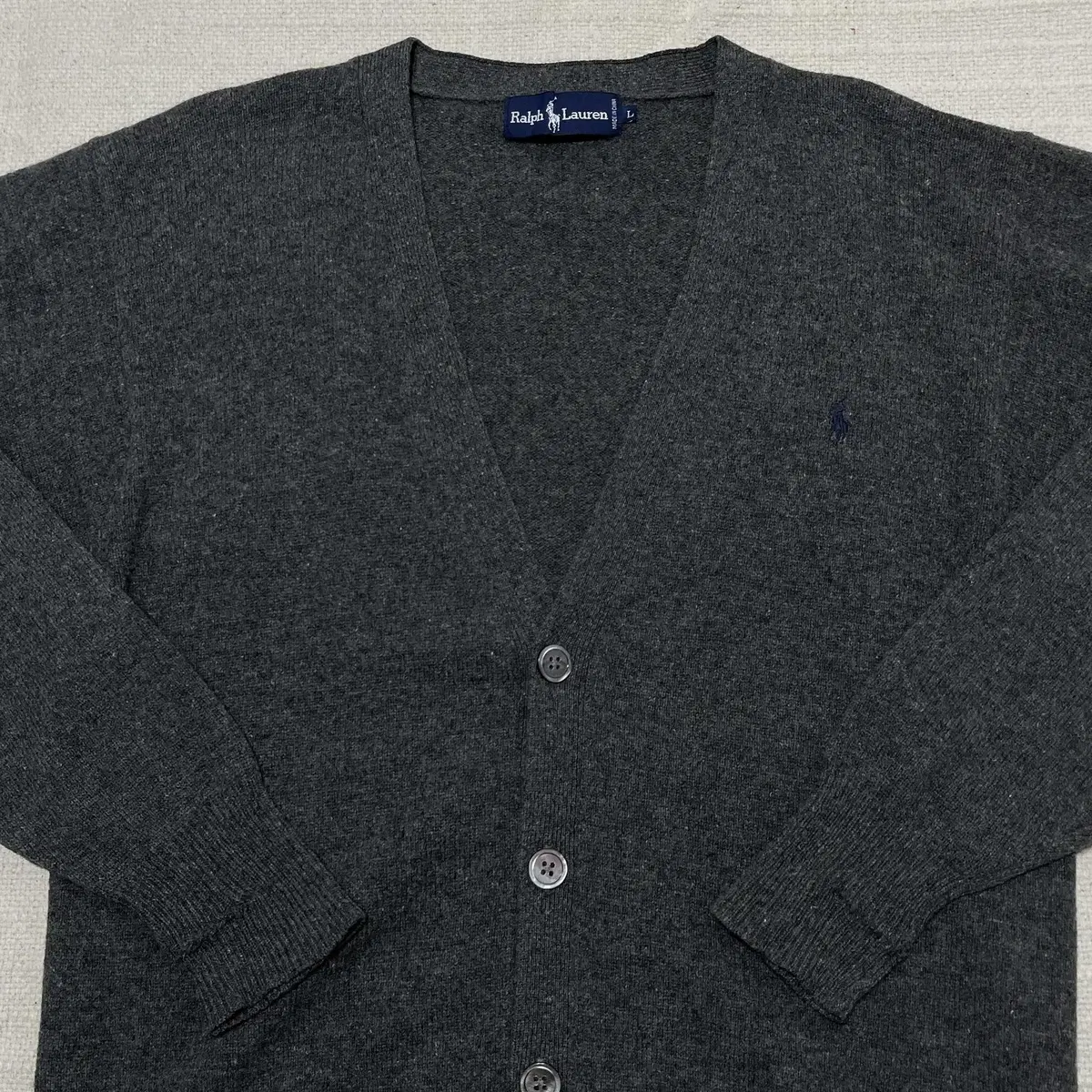 POLO RALPH LAUREN 90's wool cardigan