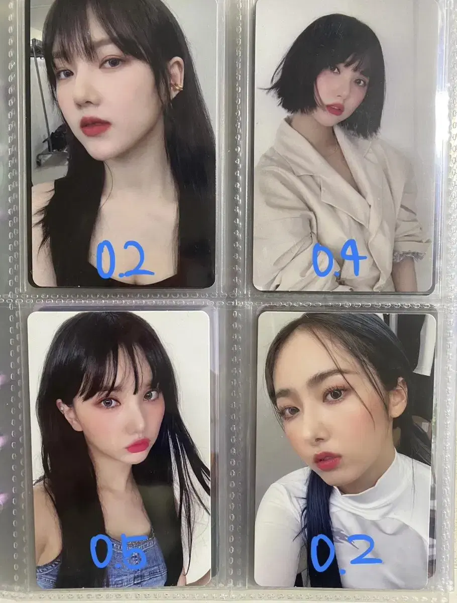 Gfriends viviz unreleased photocard albumsphotocards wts sell