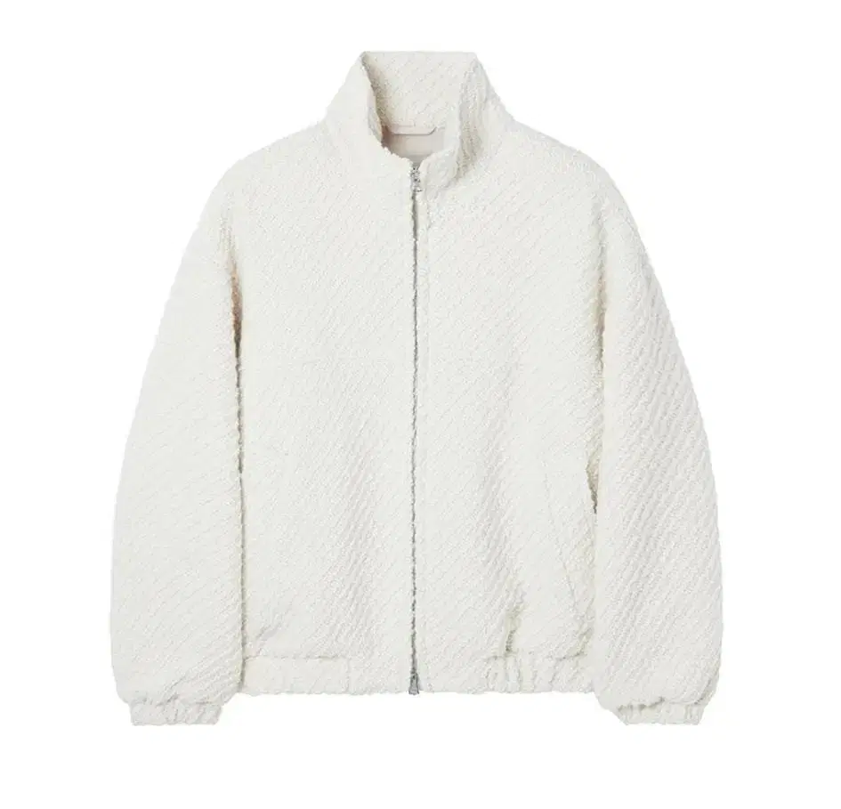 INSILENCE BELLUCCI Jacquard high-neck puffer jumper CREAM