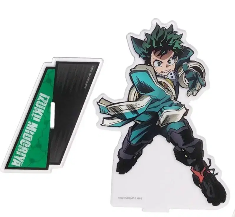 Hiroaka World Heroes Mission Theatrical Edition acrylic stand (Midoriya Bakugo)