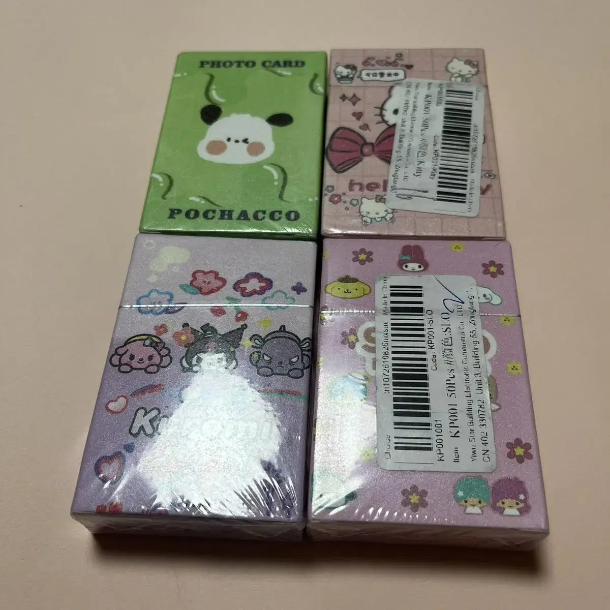 Set of 50 Sanrio Photo Cards