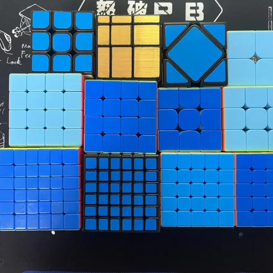 2X2/3X3/4X4/5X5/6X6큐브, 스큐브, 미러큐브