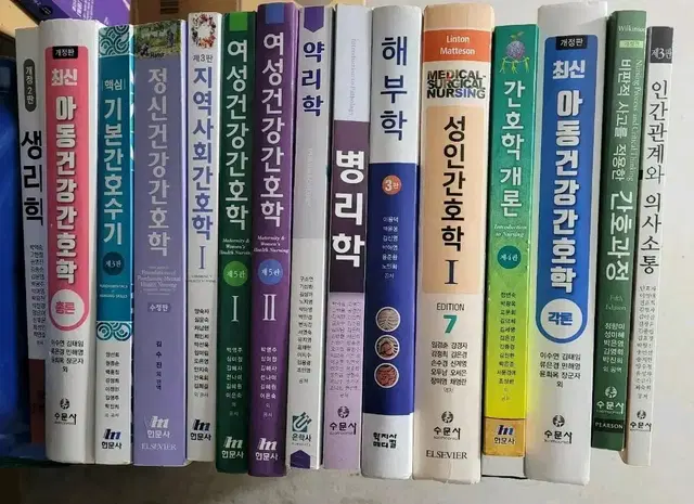 간호학과 전공책