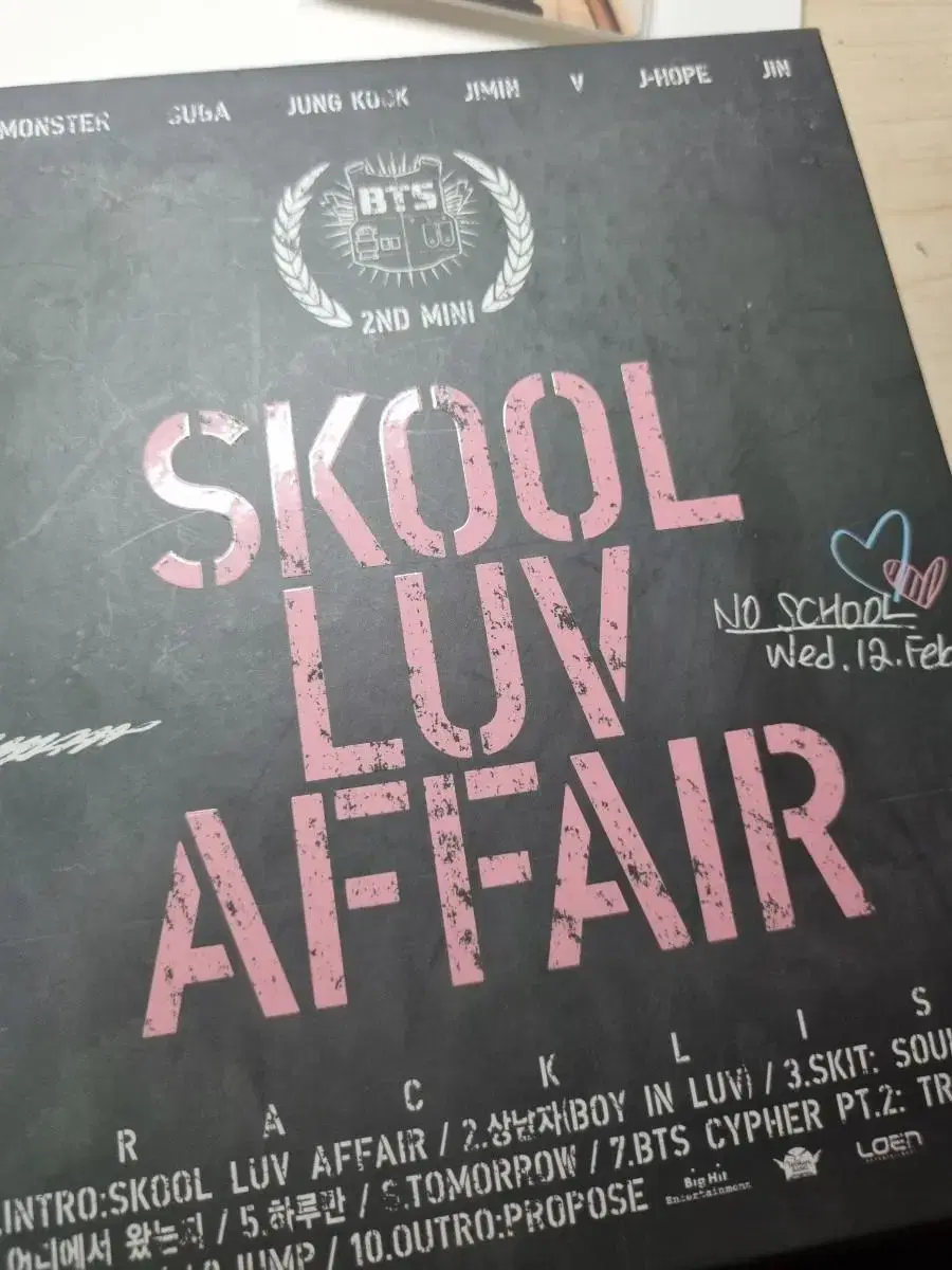 Bangtan's Album Schoolyard Affair