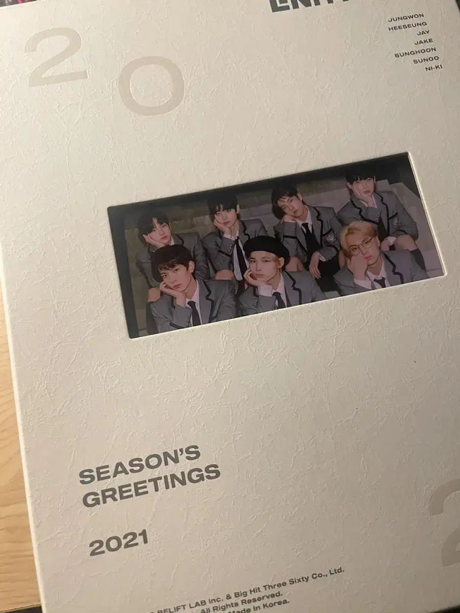 Enhypen 2021 Seasons Greetings