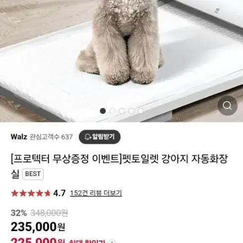 강아지 펫토일렛