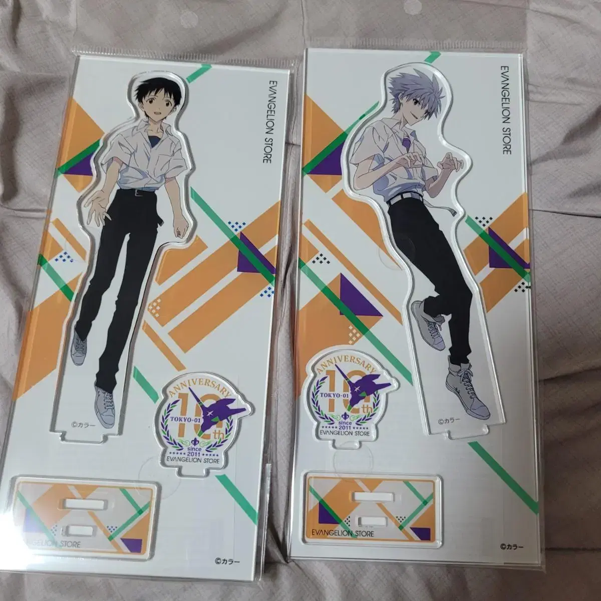 Evangelion Ikarishinji Nagisa Kaoru Eva Store 10th Anniversary Acrylic Stand,Poster