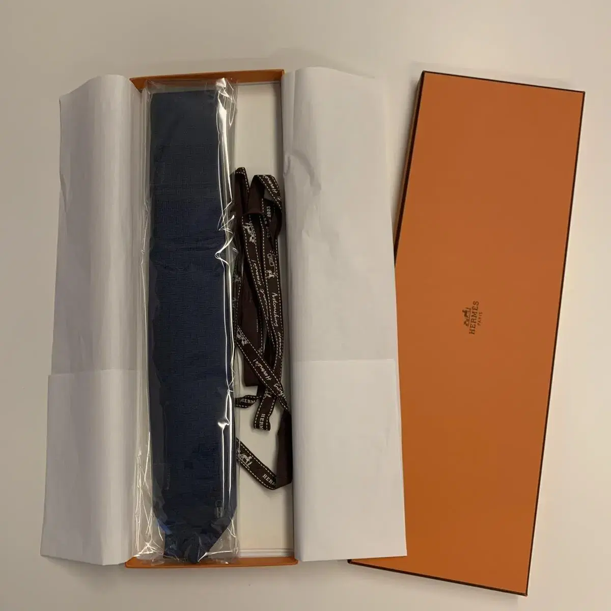 (새상품) 에르메스 명품넥타이 H로고 모노그램 7cm (HERMES)