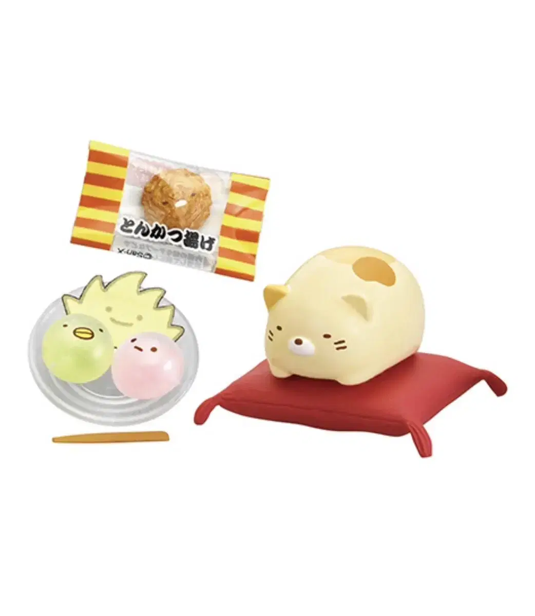 Lement Sumitko Tatmaru Neko Cushion and Slime Mochi Sikwan Sumitko