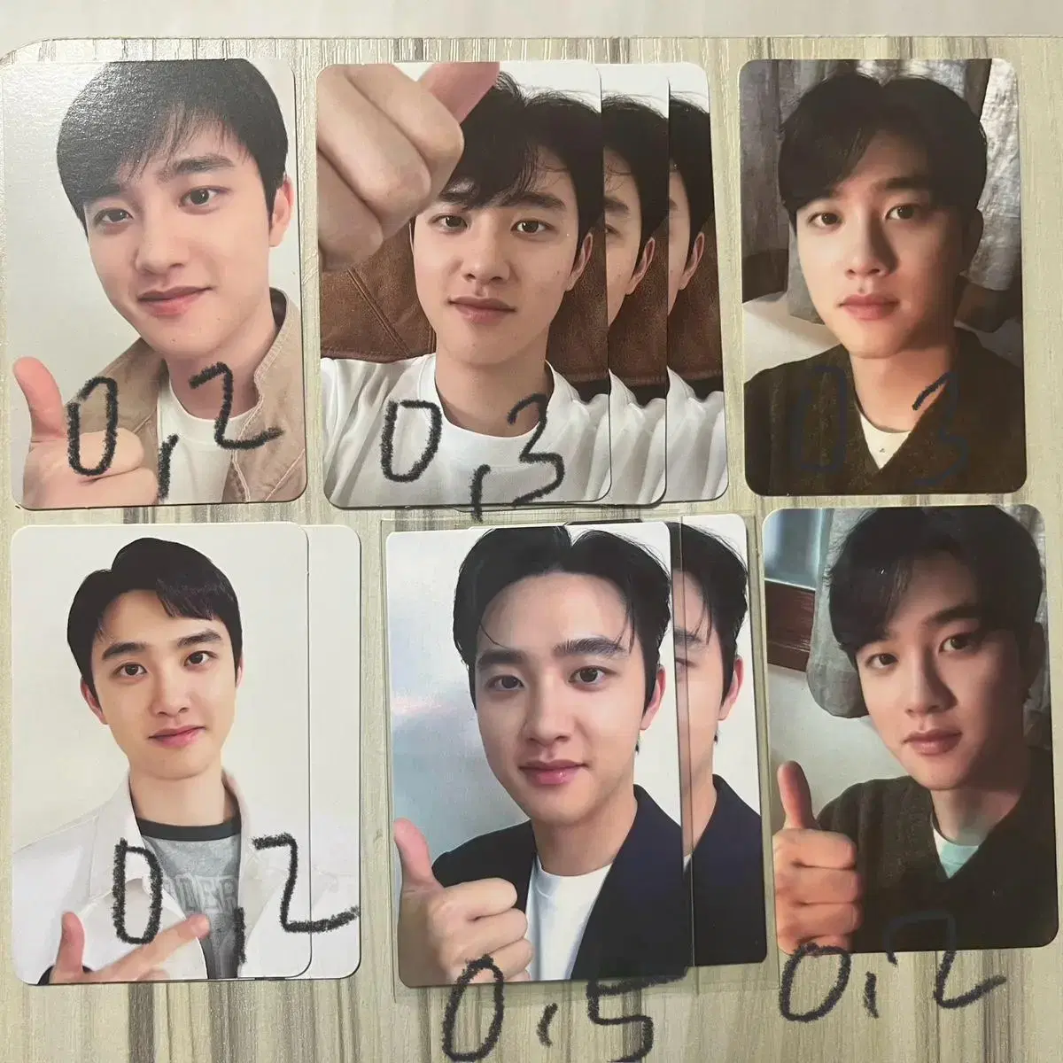 D.O. do kyungsoo photocard Cream Soda Exo Clocks