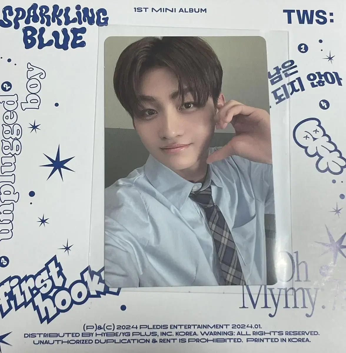 Tours jihoon photocard+album