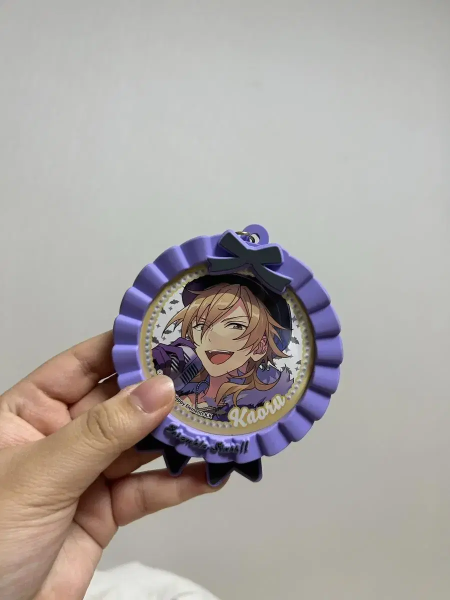 Hakaze Kaoru Ensemble Stars Ensemble Stars Pitatto Pasha Undead Badge Kingble