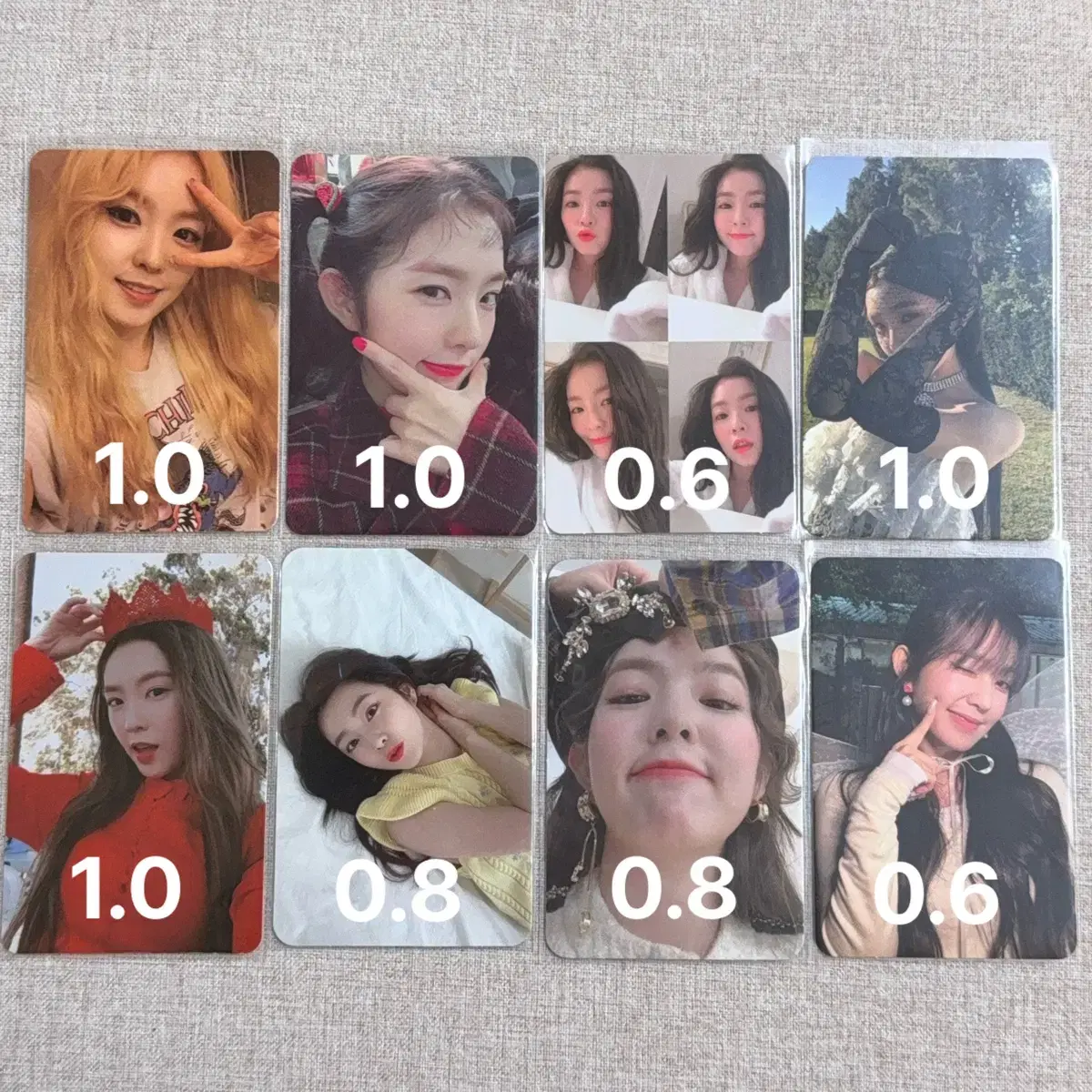 Red Velvet irene Akke Akke Pikabu Monster Sonic Chillkill Photo Card