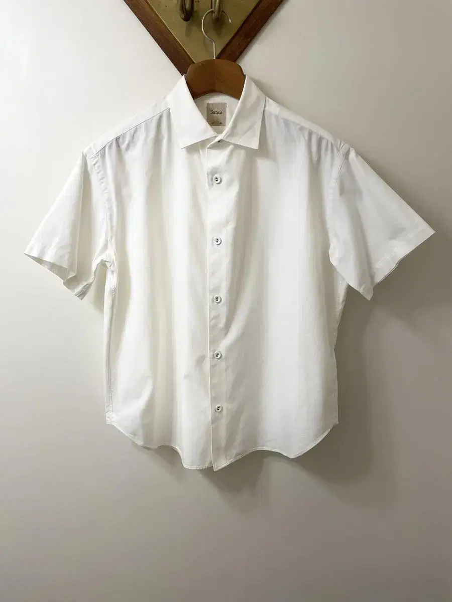 Sanca Sanca Short-sleeved shirt off-white 3 sizes