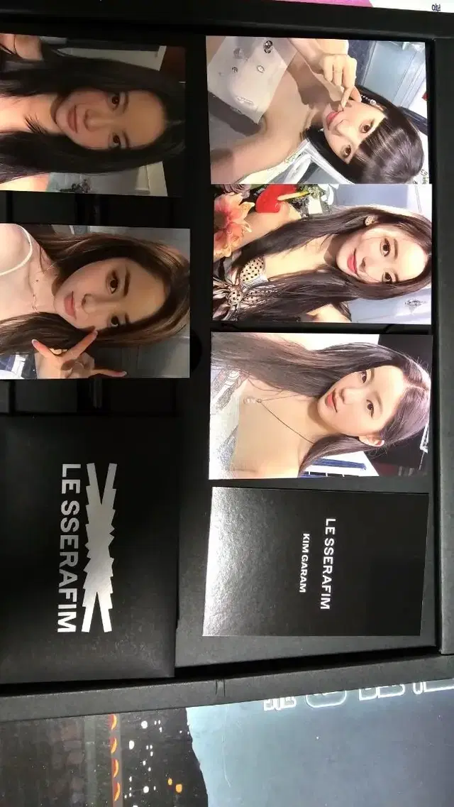 르세라핌 데뷔 쇼케이스 포카 lesserafim debut shocase