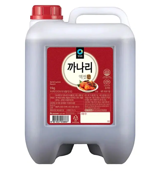 [무료배송] 대상 청정원 까나리액젓 진 9kg