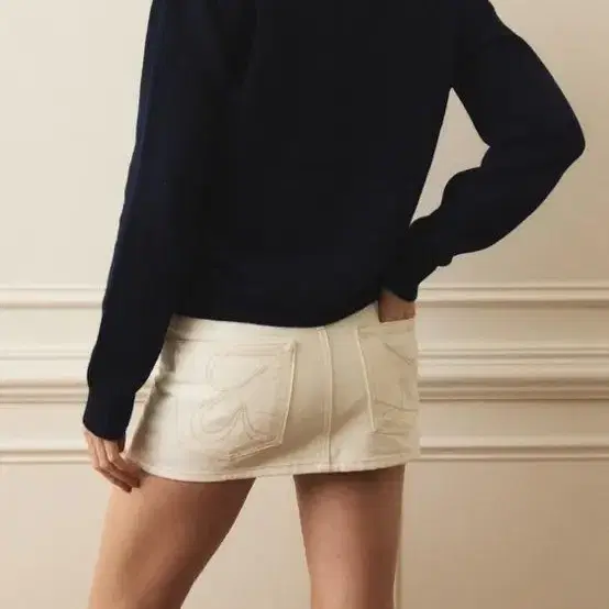 글로니 glowny 99 low-rise mini skirt (s, m)