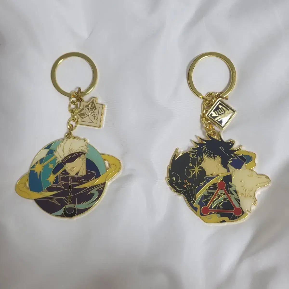 (Bulk) Spell Spinner Gojo Megumi Keum Keyring/Spell Spinner Keyring