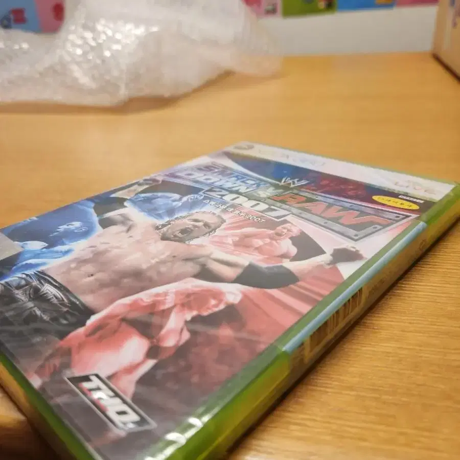 XBOX360 WWE 스맥다운vs로우 2007 (정발,밀봉)