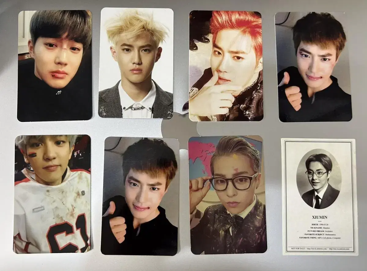 Exo album Photo Card