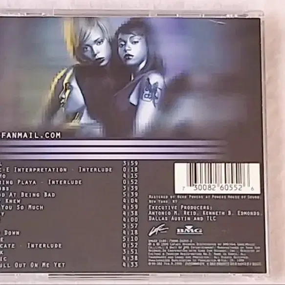 TLC 3집 "FANMAIL" CD (99년)