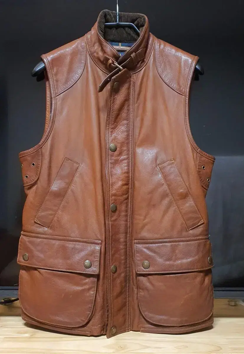 Polo Ralph Lauren Leather Vest