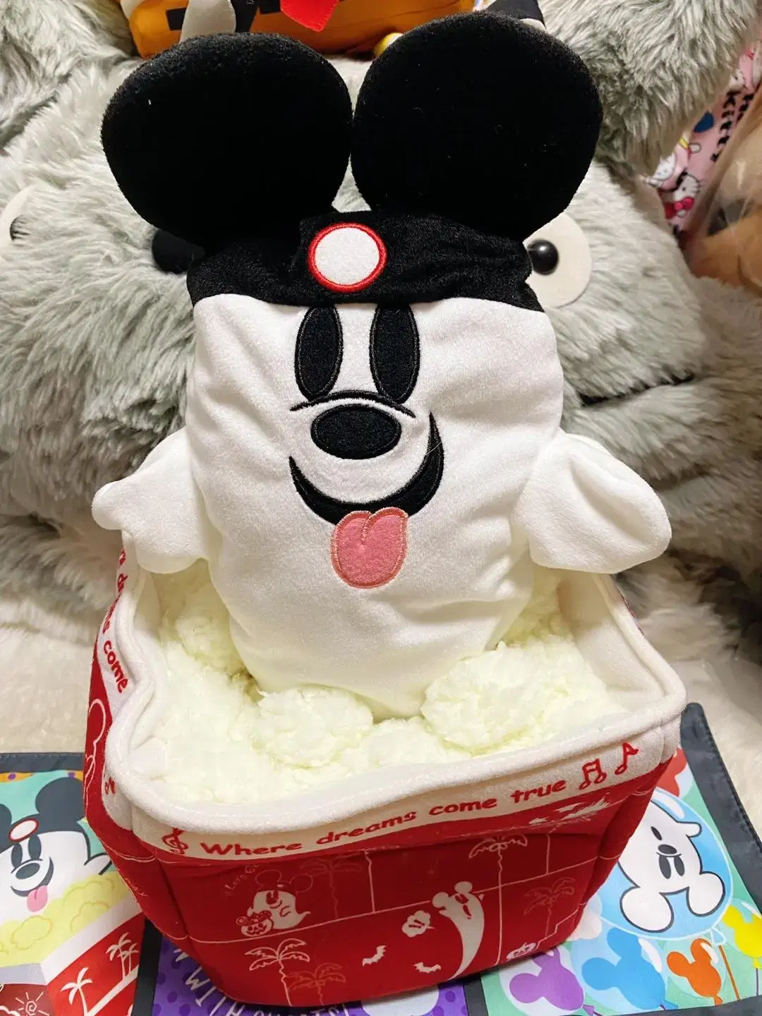 Ghost Mickey Mouse Tokyo Disneyland Halloween Mickey Mouse