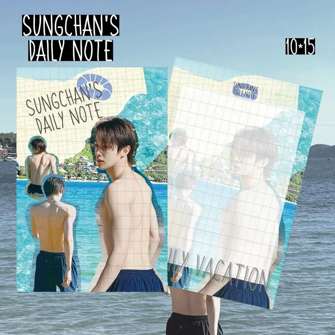 [1+1] riize RIIZE sungchan SUNGCHAN Daily Note Postcard