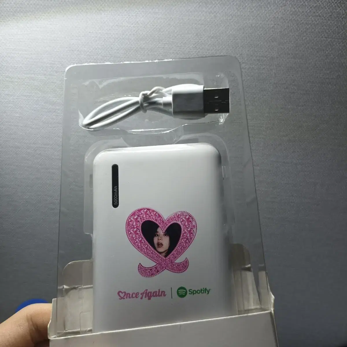 Twice chaeyoung Spotify Power Bank