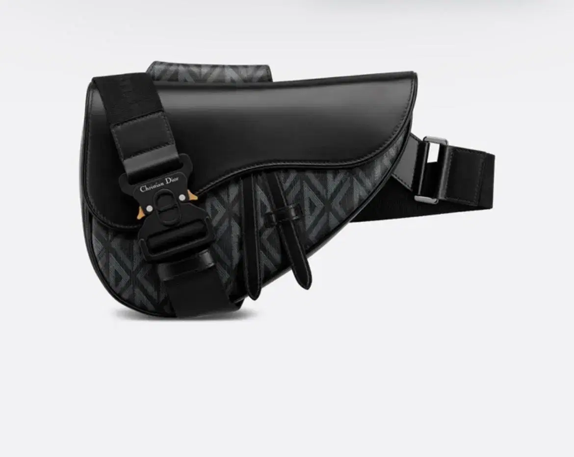 Dior Diamond Saddle Bag