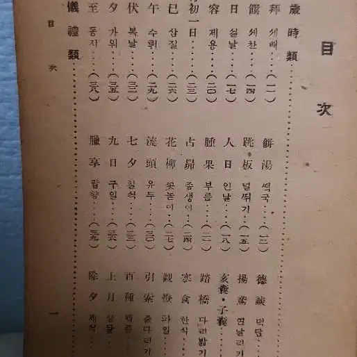 옛날 고서 조선 상식 풍속편 육당 최남선 1948년