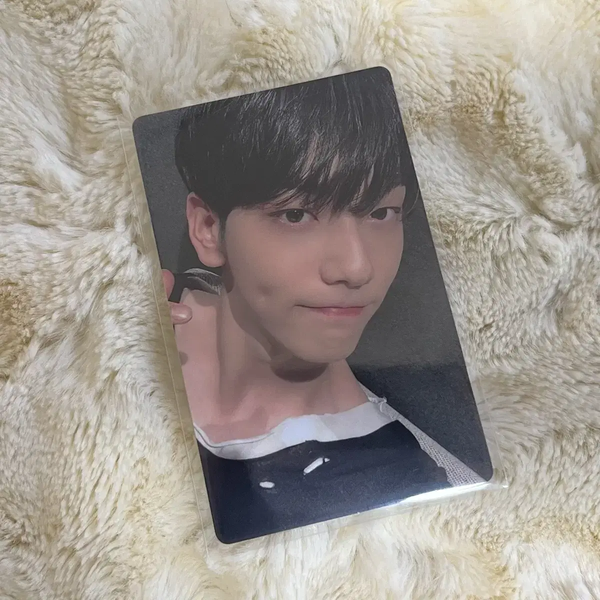 TXT Survey Japan FC soobin photocard