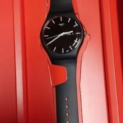 SWATCH  MONO black 시계 (새상품)