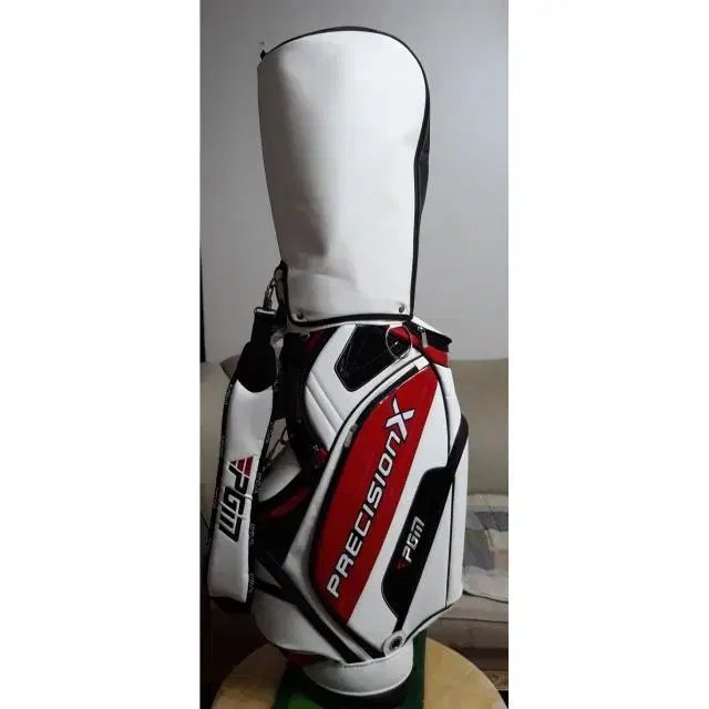 Men's PRGR Golf Club Full Set Caddy Bag Boston Bag 2-Bag Set.