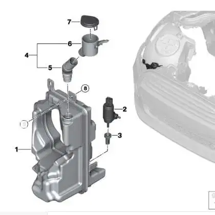 bmw 워셔액펌프
