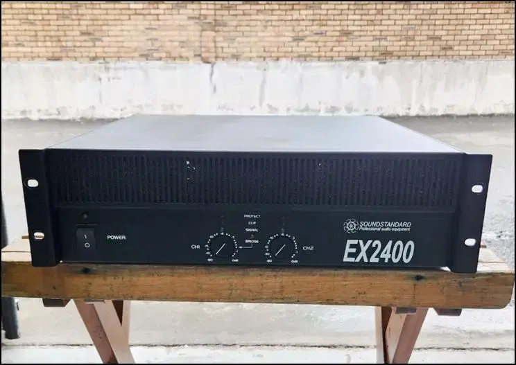 사운드스탠다드 EX2400 중고 파워앰프