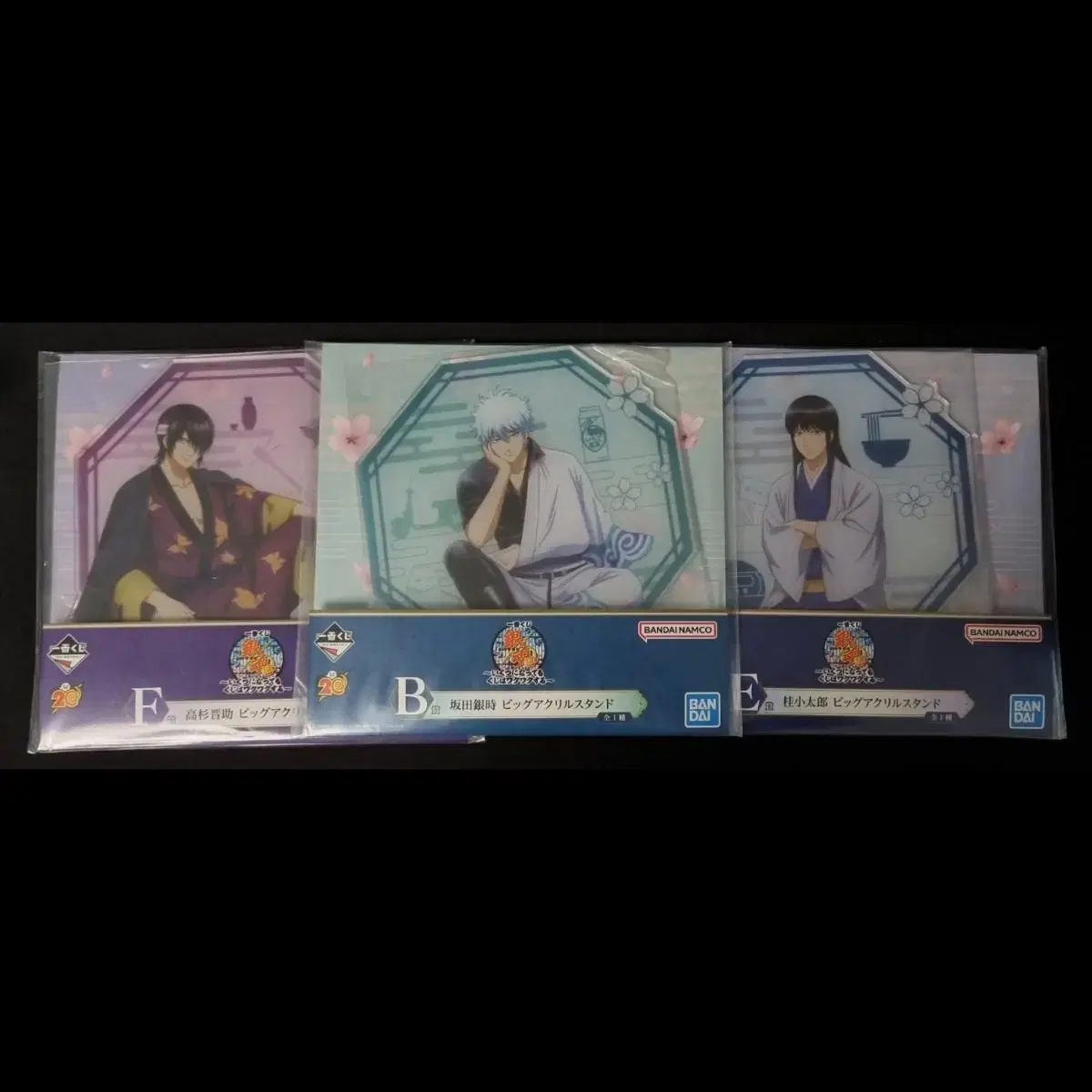 Bulk) Gintama First Lottery Acrylic Stand Kintoki Takasugi Katsura