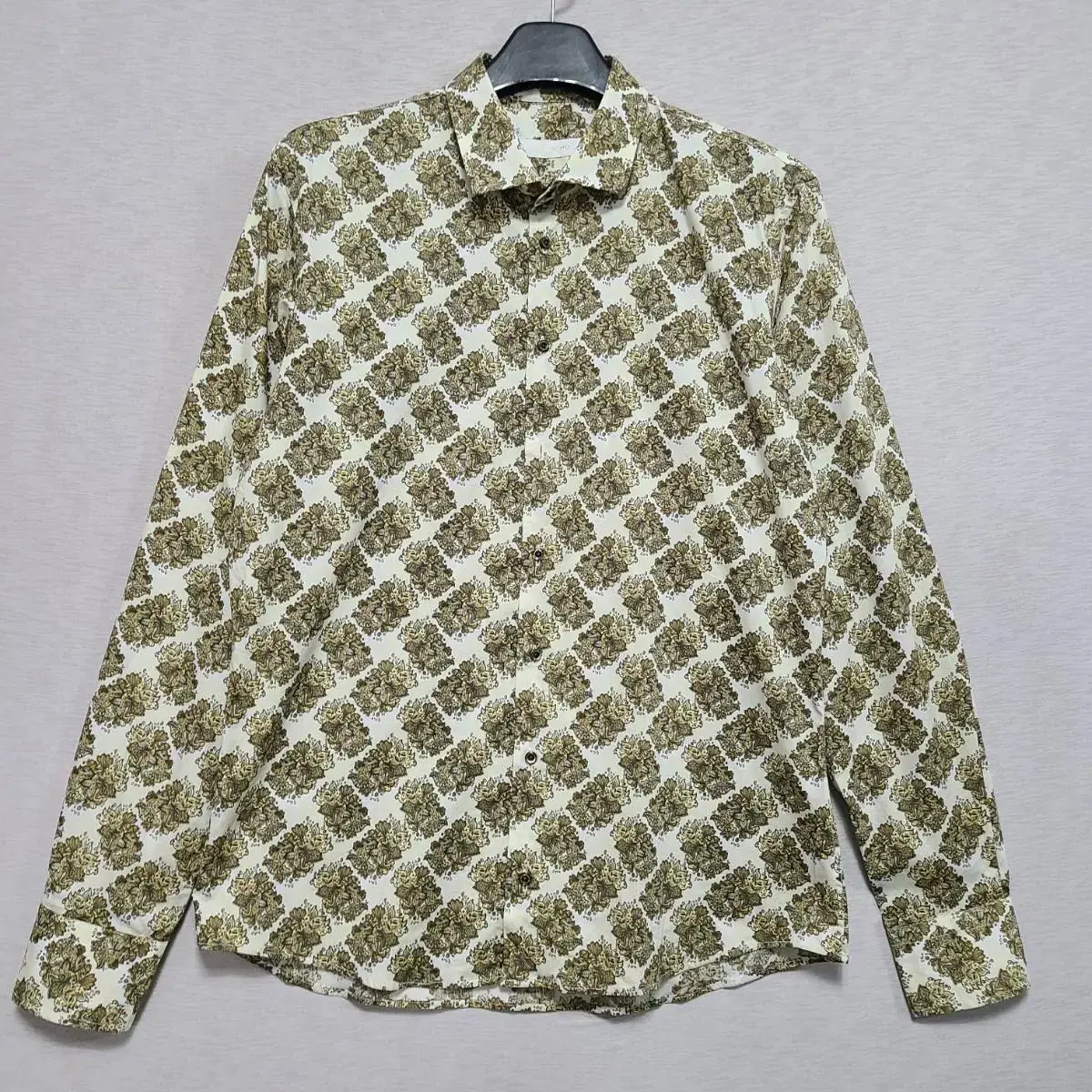 Hamaki-Ho intermediate season pattern shirt M105 ㅡ0516