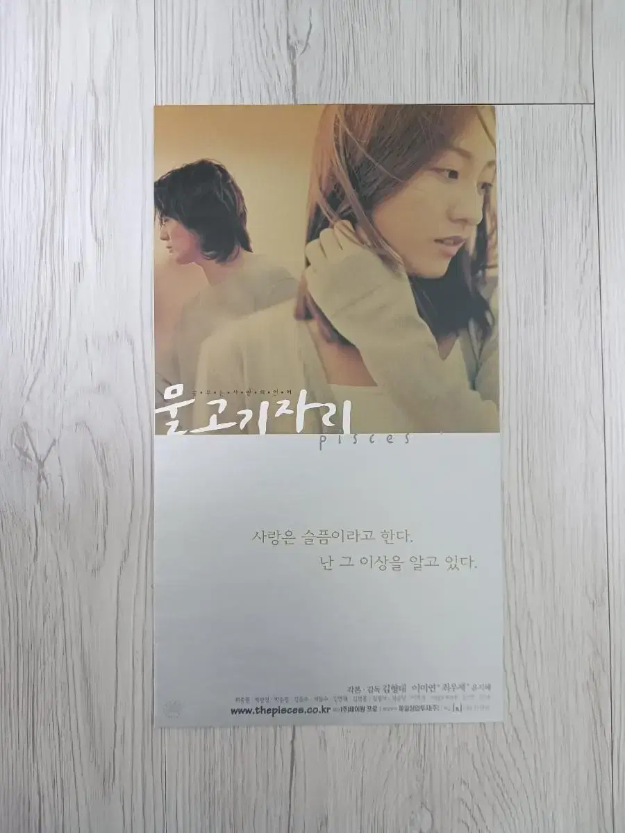 이미연 물고기자리(2000년)전단지(3단)