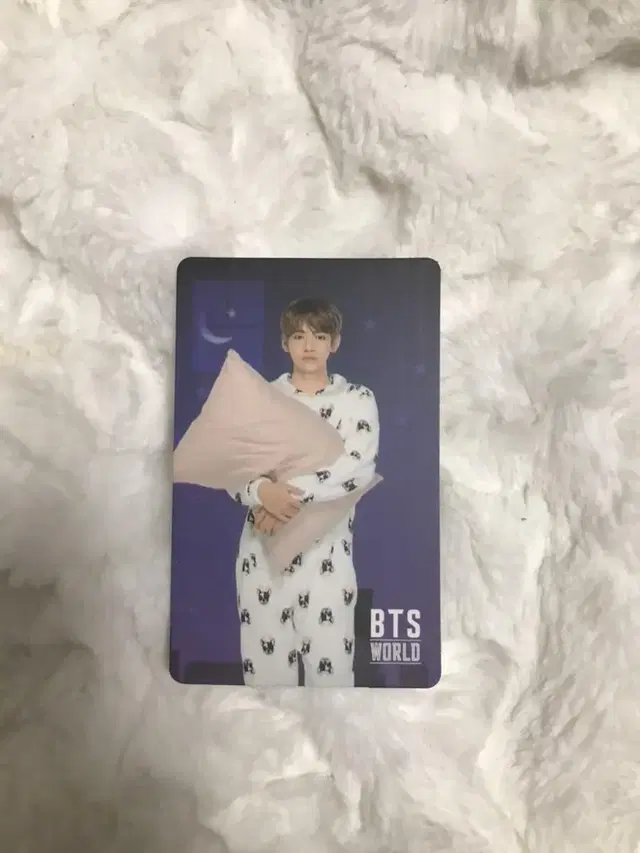 BTS WORLD 비월 방탄 태형 포카