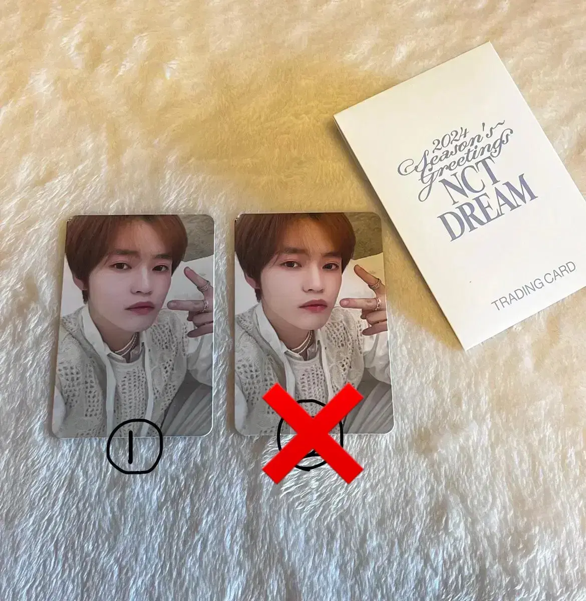 nctdreamnct dream 2024 seasons greetings tc A version photocard chenle WTS